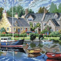 Tranquil Waters - Large Paint By Numbers