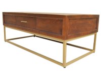 Ethan Coffee Table 120x60x45cm Dark French Grey