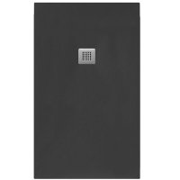 GEMSTONE LR WASTE GEMSTONE TRAY 1200X800 BLACK LINEAR WASTE