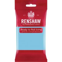 RENSHAW READY TO ROLL ICING BABY BLUE (2 x 2.5 Kgs)