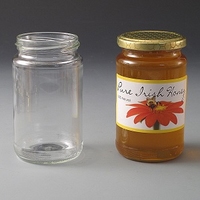 340ml Round honey jar