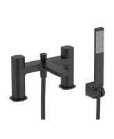 LUTA BATH SHOWER MIXER MATT BLACK