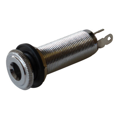 Jack socket barrel type, stereo