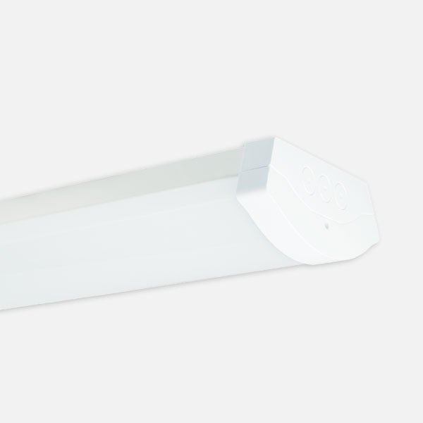 Prelux Campus 32W/41W/50W/58W IP20 CCT LED Batten C/w Emergency Fitting