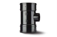 Polypipe Single Boss Pipe 4in/110mm. Double Socket 50mm BP424B