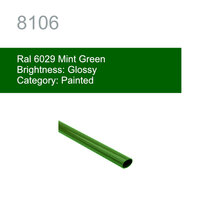 ACTUATION BAR IN STEEL LENGTH 1130MM GREEN