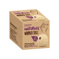 Rosewood Cat Naturals Catnip Wooden Ball 1x16