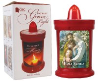 Battery Grave Light/Holy Family   (87990)