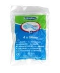 Vinyl Examination Gloves 4 gloves per pack