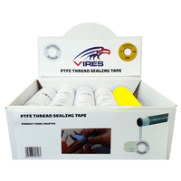 Vires PTFE Tape 12mm x 12M Display100pc Mixed
