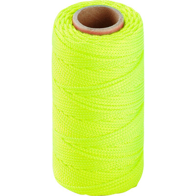 Ragni Hi-Vis Nylon Builders Brick Line 76m (Yellow)