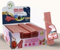 Pawfect Himalayan Chews Strawberry - Large 140g x 10