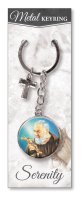 Metal Key Ring/Saint Pio  (74924)