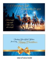 Christmas Gift Wallet Card/1 Design  (99937)