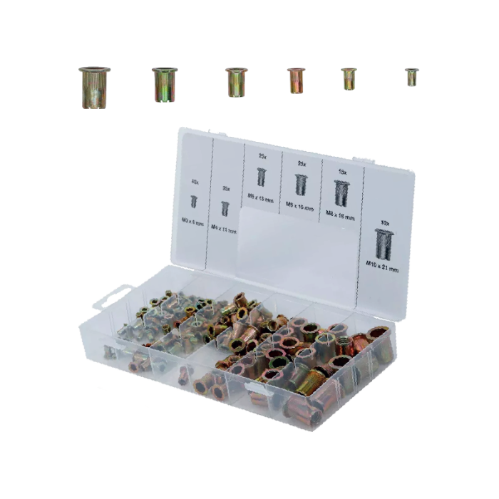 Rivet Nuts Assortment (Galvanized Steel)