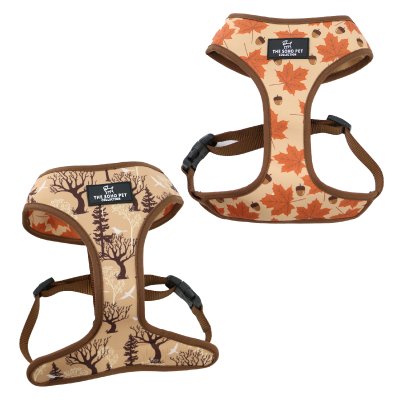 Ancol Soho Reversible Maple Leaf/Woodland Harness Small