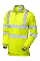PULSAR&reg; PROTECT HV Yellow LS Polo Shirt