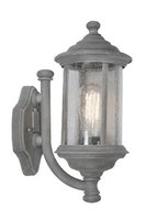 Brompton Wall Light with Lantern Old IP43, Iron | LV1802.0154