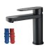 Reich Linnea K Mixer Tap (Black - Serrated Fittings)