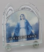 Glass Votive Light Holder/Miraculous  (87409)