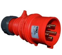 GARO IP44 PLUG 3P+N+E 16A 380V