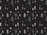 50CM X 100M BALC WITH SLIVER XMAS TREES