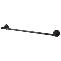 KOSMOS TOWEL RAIL SINGLE 61CM MATT BLACK (HACEKA KOSMOS)