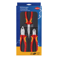 Knipex, 00 20 12 VDE Electro Set, 3pcs/Set