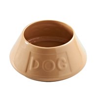 Mason Cash Non-Tip Crock Spaniel Bowl - 'DOG' x 3