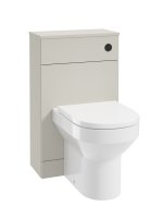 CORTA BACK TO WALL WC UNIT WHISPERING WILLOW-BLACK BUTTON