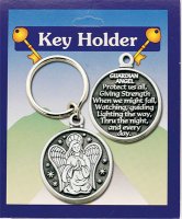 Pewter Key Ring/Guardian Angel   (76/159)
