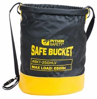 Python Standard safe bucket, load rating 113.4 kg (250 lbs), Drawstring, Vinyl, 30L