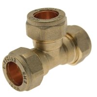 22mm Compact Compression Equal Tee 318312