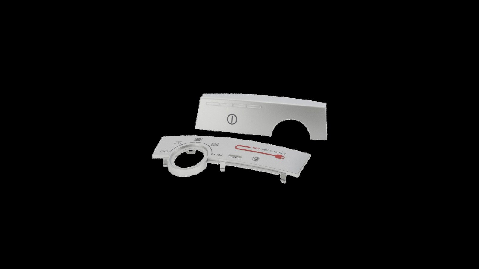 Bosch Neff Siemens Vacuum Rear Panel With Button Genuine
