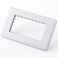Linclon Slim Line Euro Plate 2 Gang 4 Module 