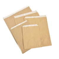 Bag Heavy Brown 2QT Lined