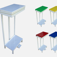 Open Type Pedal Bin & Wire Stands 