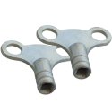 Radiator Key 2pce clock type