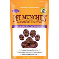 Pet Munchies Dog Training Treats Liver & Chicken 150g x 8
