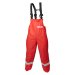 WashGuard Chemical Resistant Bib & Brace XXXL, Red