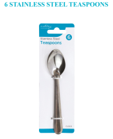 ASHLEY STAINLESS STEEL TEASPOONS