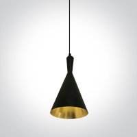 One Light Retro Aluminium Pendant 160CM 63040/B/BS