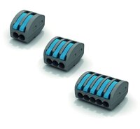 Wiska SBOX3/20 SPRING Box Terminals 3-Pole 0.75-4mm2 (20)