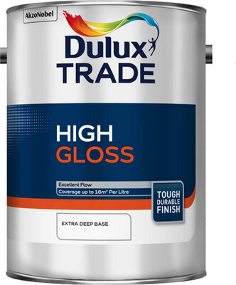 Dulux Trade High Gloss Extra Deep Base 5L Paint 5183215