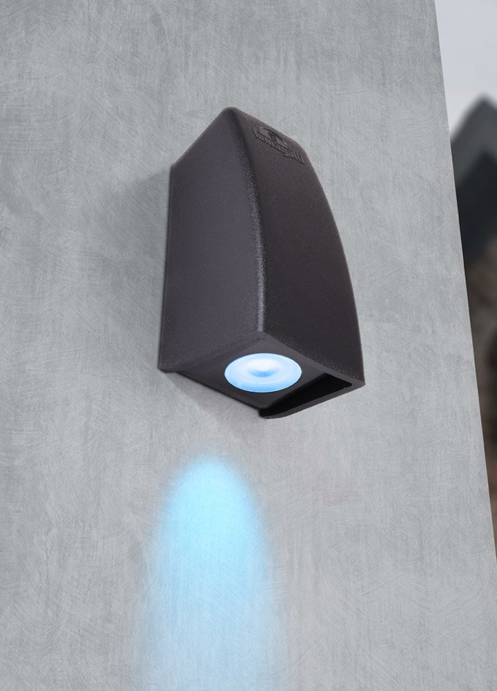 Fumagalli Mamete Square Wall Light Black