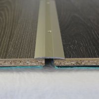 Carpet Coverstrip 38mm Flat 0.9 Metre Gold Screw Fix TCM10