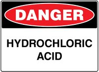 Hazardous Material Signs - Available in Sign Material - PVC, ACM, ADHESIVE