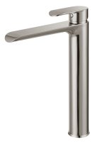 SCOPE FREESTANDING BASIN MIXER BRUSHED NICKEL
