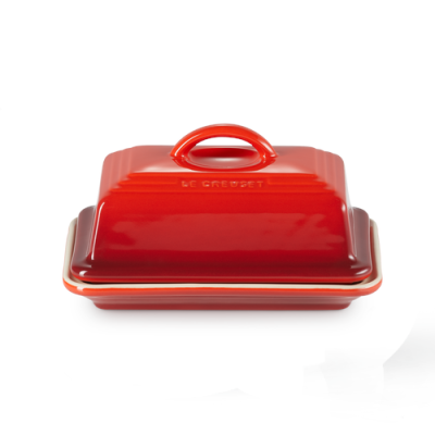 Le Creuset Butter Dish - Cerise
