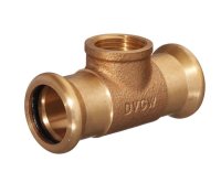 35x1/2" MP30 MPRESS COPPER FEMALE TEE